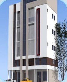 Études d'un immeuble : plans 2D, maquette 3D et escaliers